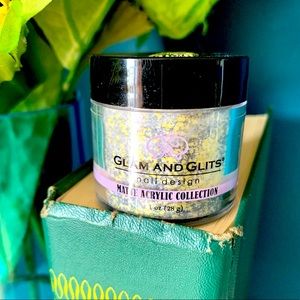 Glam And Glits Acrylic Nail Powder in Lemon Twist